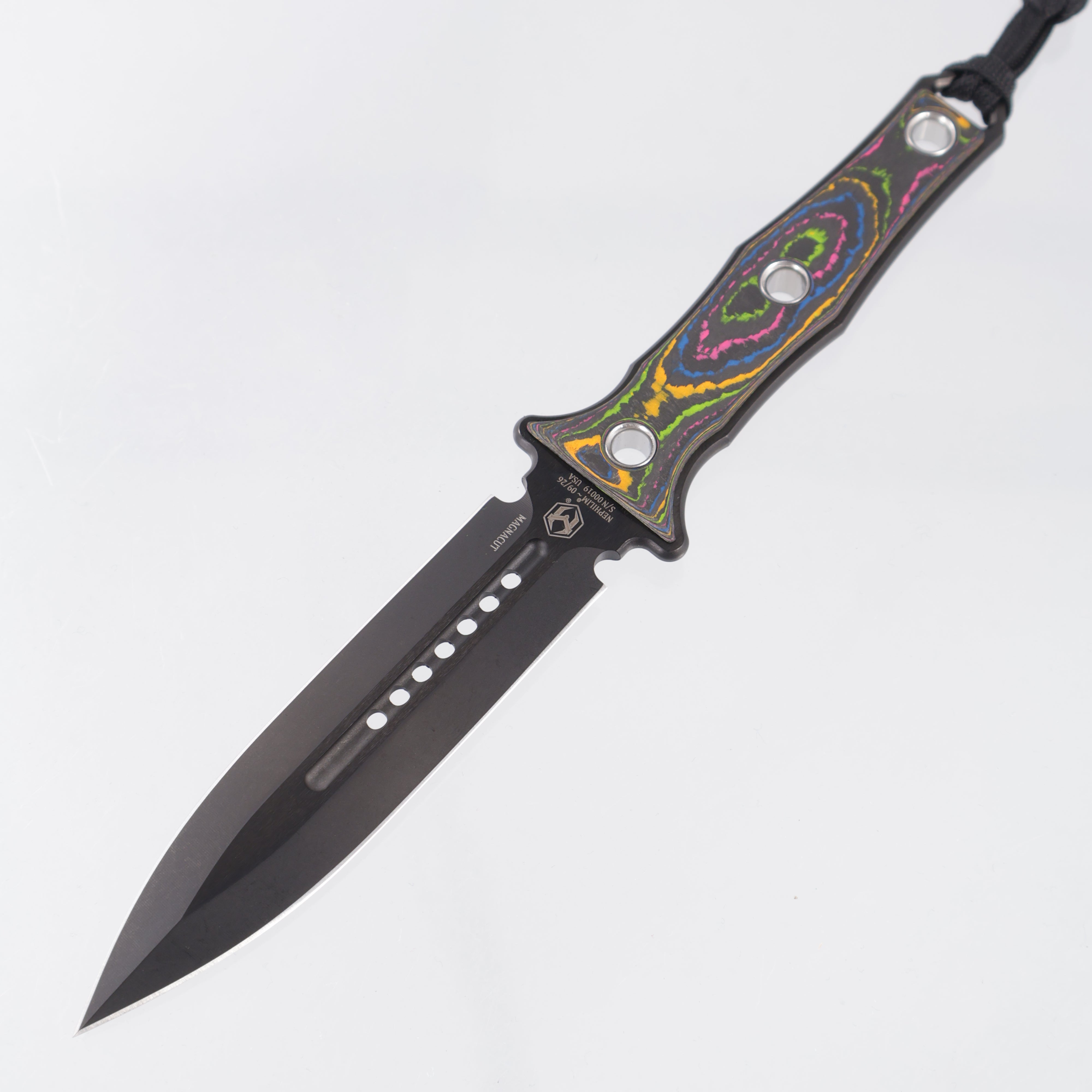 Heretic Mini Nephilim - 80s Camo Carbon - DLC Magnacut - H069-6A