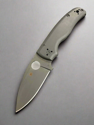 Spyderco Shaman Compression Lock Knife Black G-10 (3.6" Black) C229GPBK