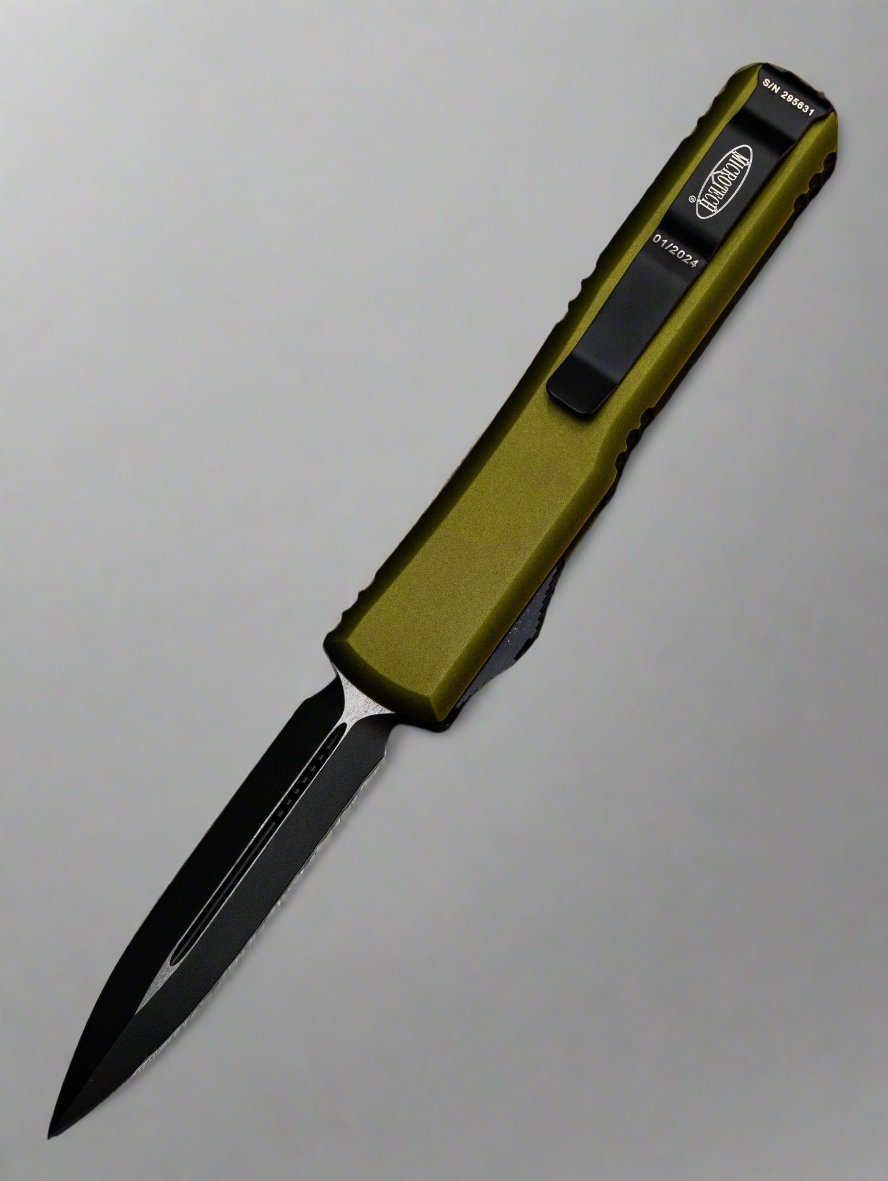 MICROTECH ULTRATECH DOUBLE EDGE FULL SERRATED OD GREEN 122-3 OD