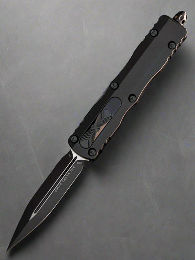 Microtech Dirac Delta Double Edge Black Tactical Standard 227-1T *