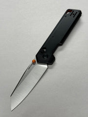 Vosteed Parallel- Crossbar Lock (2.90" 154CM Blade & Titanium Handle) - A3502 Satin Blade