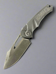 Heretic Knives Pariah M/A Button Lock DLC Tactical Standard Aluminum Handles w/ MagnaCut H046-6A-T