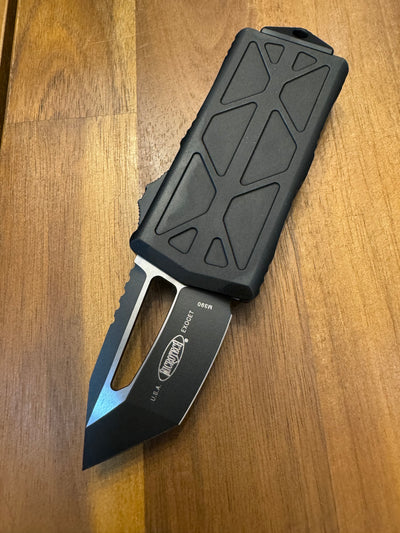 Microtech Exocet T/E Tanto Black Tactical Standard 158-1T