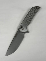 Pro-Tech Mordax Stainless Gridlock Handle & Stonewash MagnaCut 2024 Custom 002