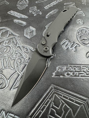Pro-Tech TR-5 Operator Black Handle w/ DLC S35VN Blade T503-Operator