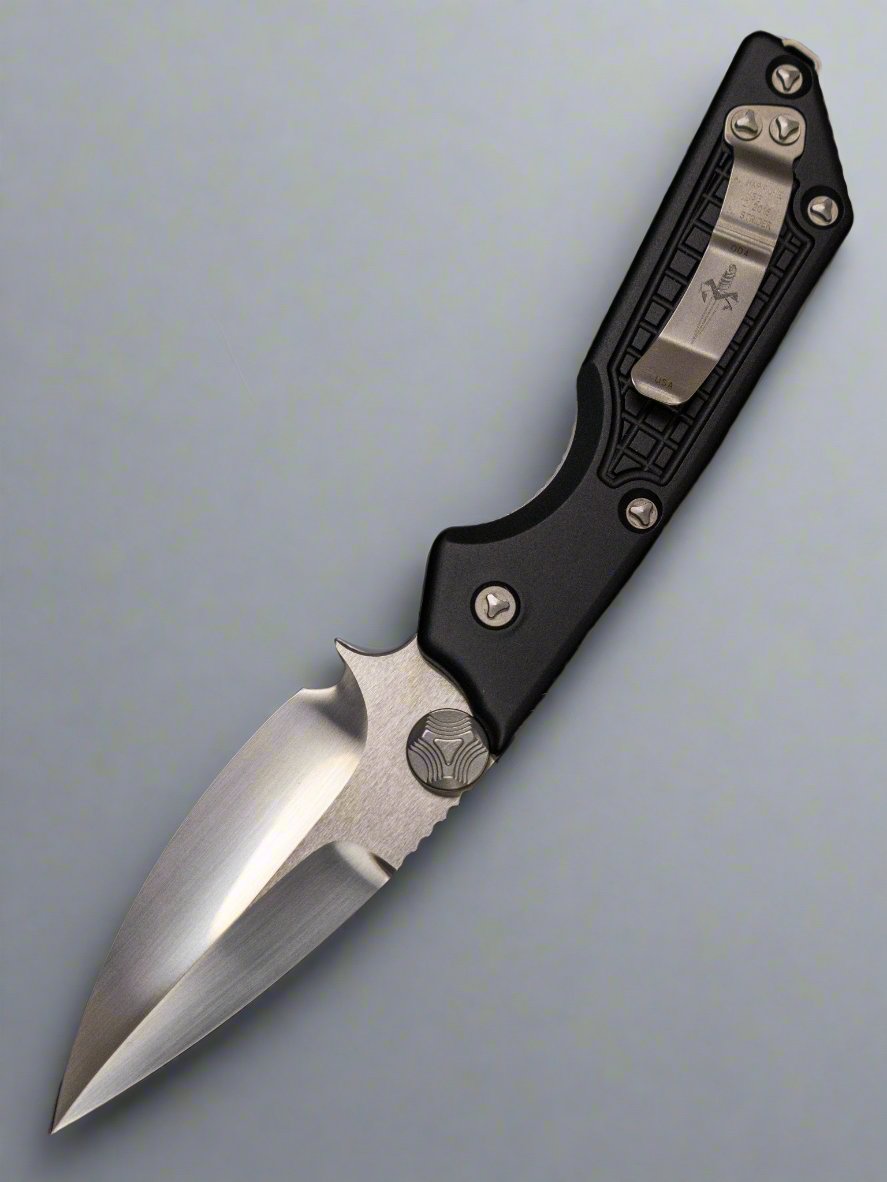 Pre Owned Marfione Custom Strider MSG 2 D/A Automatic Knife Hand Rubbed Satin See Pics