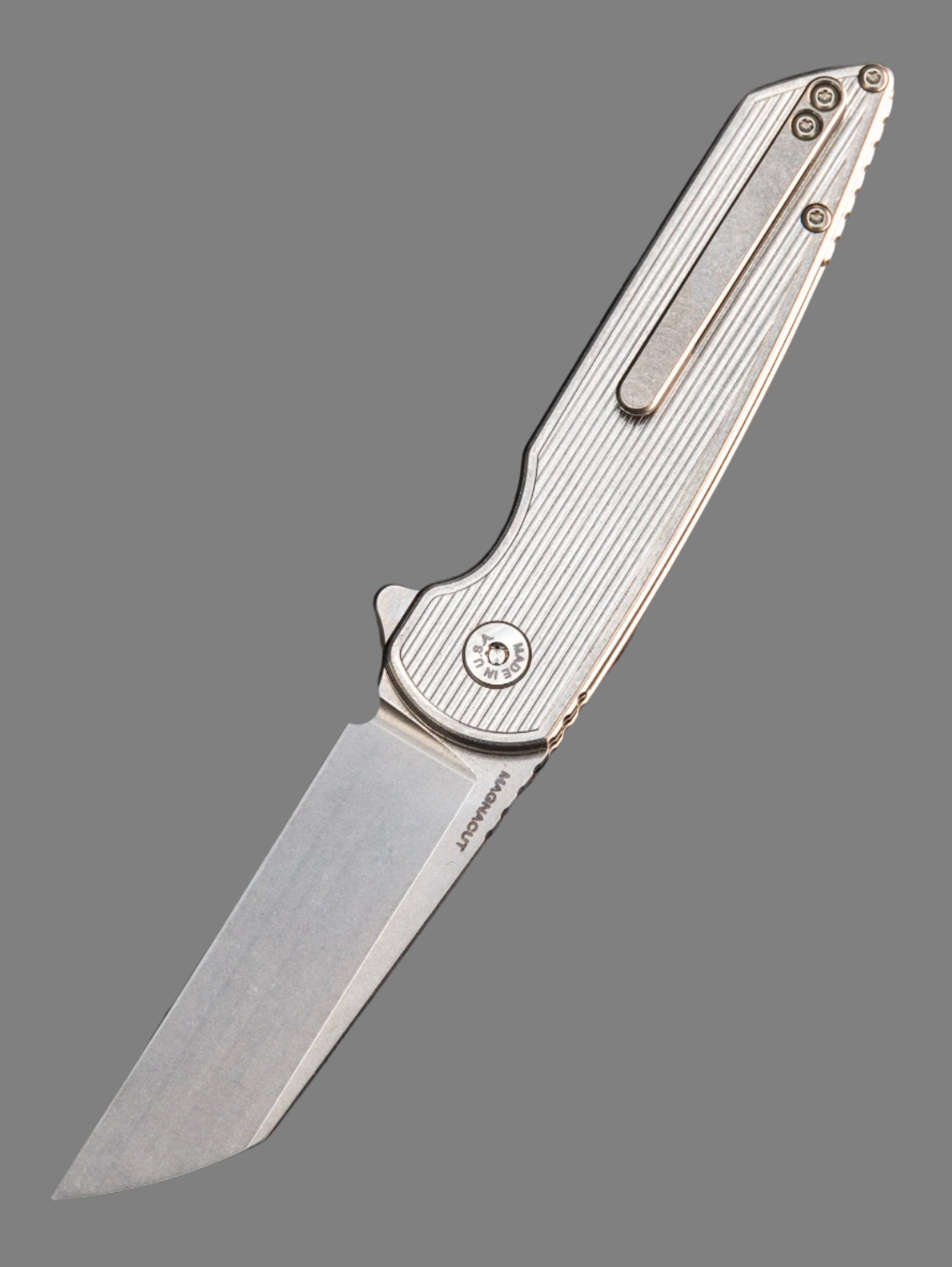 American Blade Works MODEL 2 TITANIUM Wharncliffe