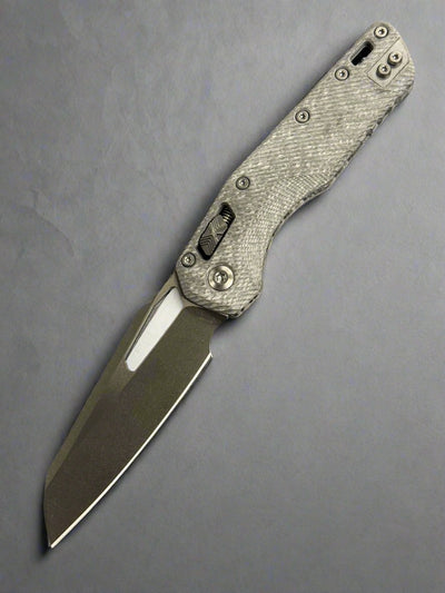 Microtech Knives MSI RAM LOK Carbon Fiber & M390MK DLC Standard 210-1 DLCTCFS
