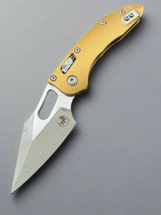 Microtech Knives Manual Stitch RAM LOK Fluted Tan Aluminum Apocalyptic M390MK 169RL-10 APFLTA