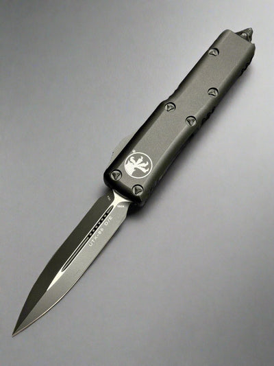 Microtech 232-1T UTX-85 D/E - Black Handle - Black Blade