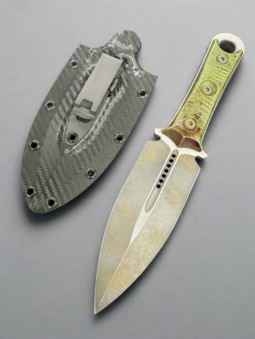 Microtech Borka SBD Outbreak Fixed Blade Signature Series 201-1OBS