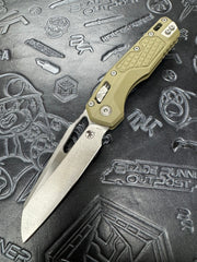 Microtech Knives MSI Lawnman RAM LOK Frag OD Green G-10 & M390MK 210-10 FRGTODLM