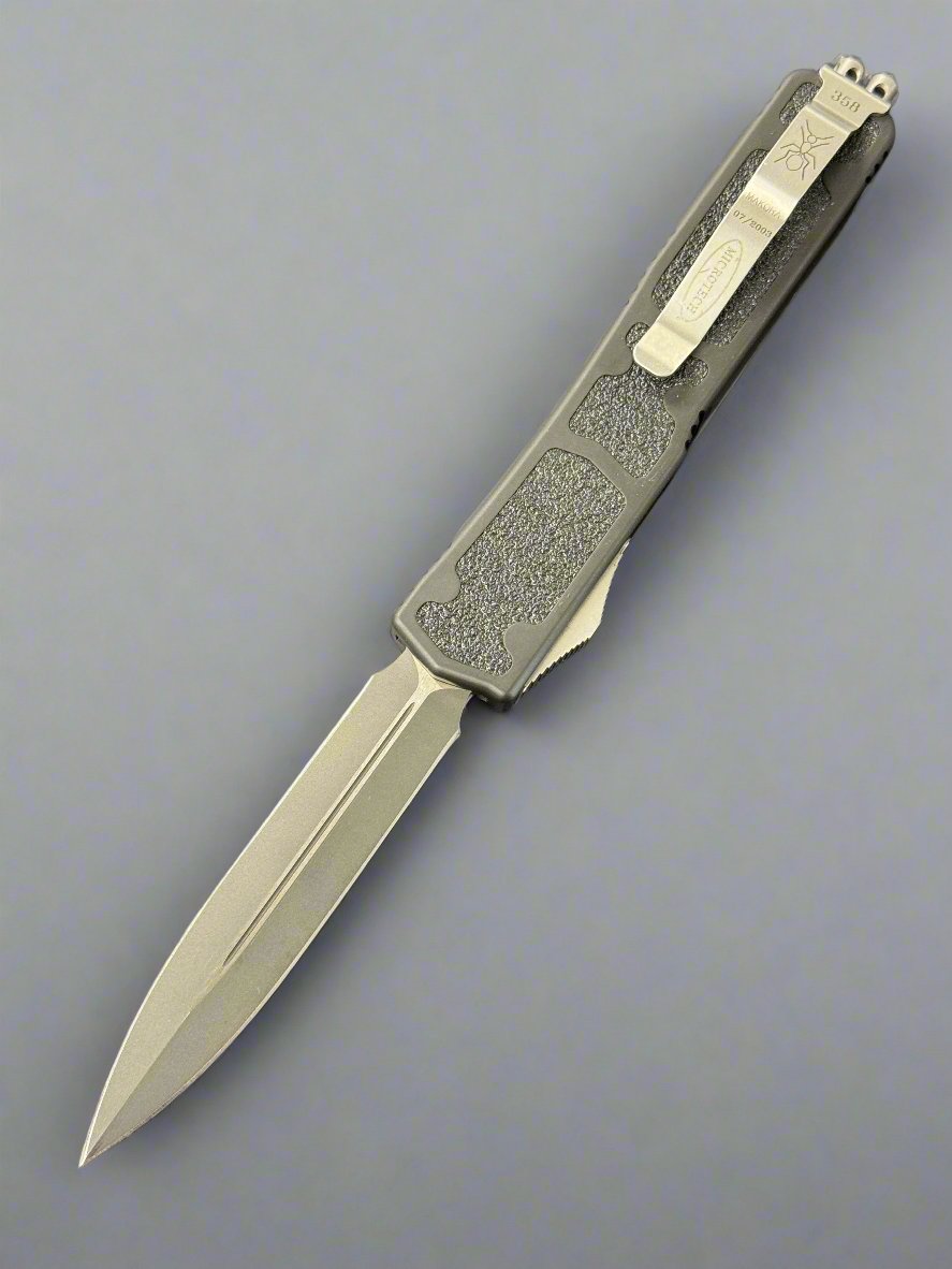 Pre Owned Vintage Microtech D/E Tactical Makora Flat Body