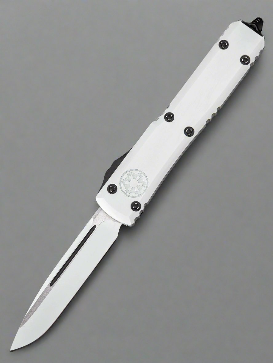 Microtech Ultratech S/E Storm Trooper Automatic Knife (3.4" White) 121-1 STD