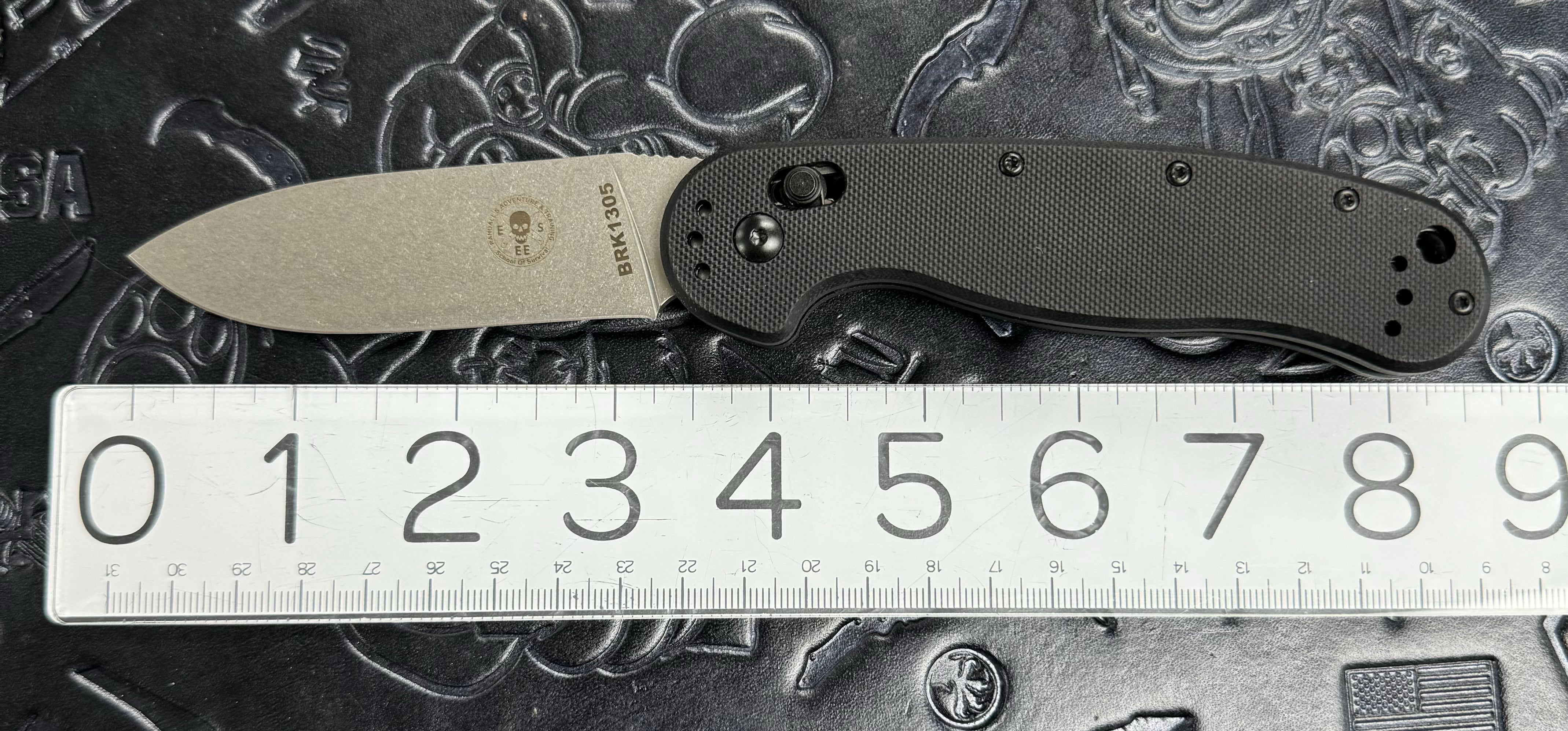 BRK by Esse Auto Avispa - G10 Handle, M390