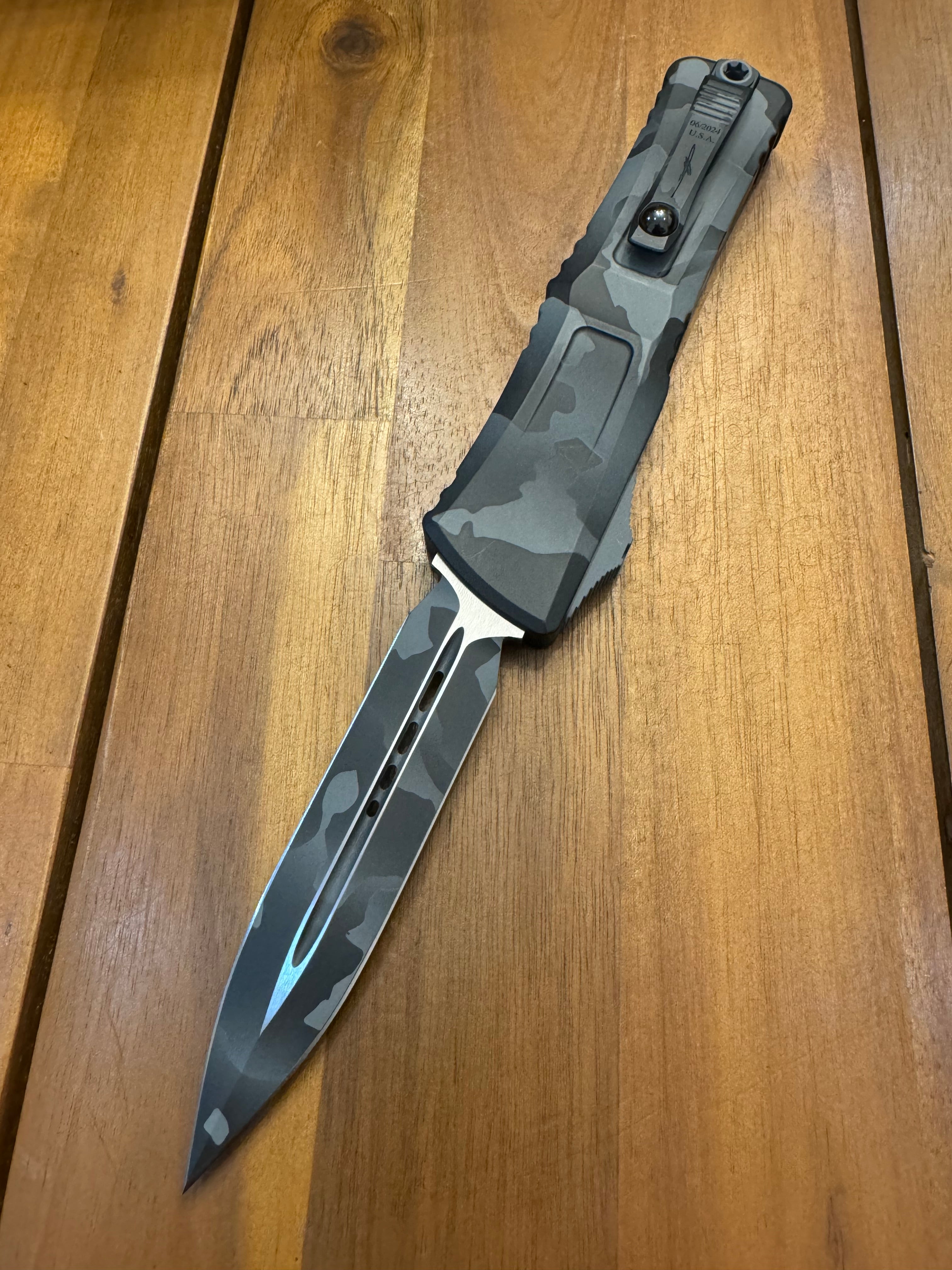 Microtech Knives Combat Troodon Gen III Urban Camo D/E Signature Series 1142-1 UCS