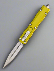 Microtech Dirac Dagger OTF Automatic Knife OD Green (2.88" Stonewash) 225-10 OD