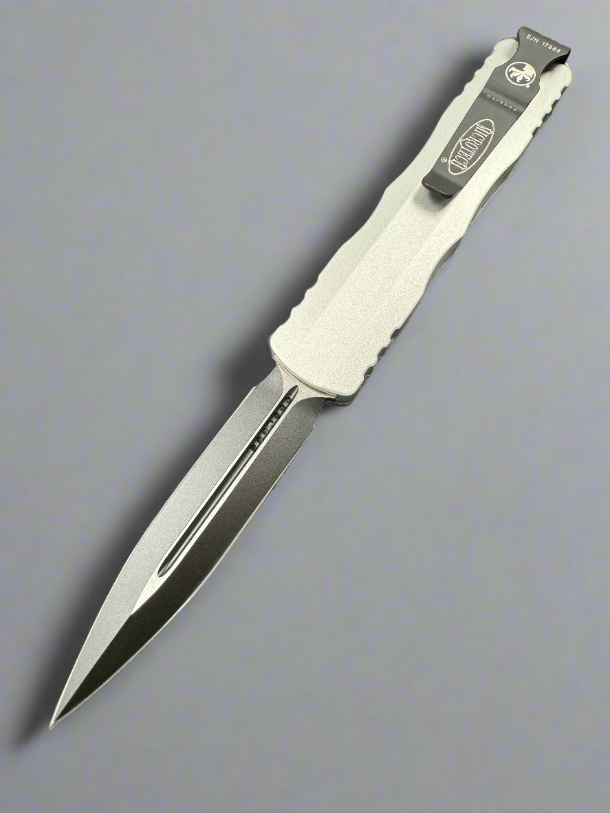 Microtech Dirac Double Edge Clear Standard 225-1 CR