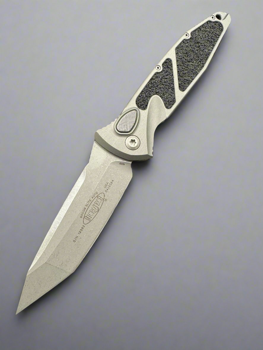Microtech Socom Elite T/E Auto Apocalyptic Natural Clear 161A-10APNC