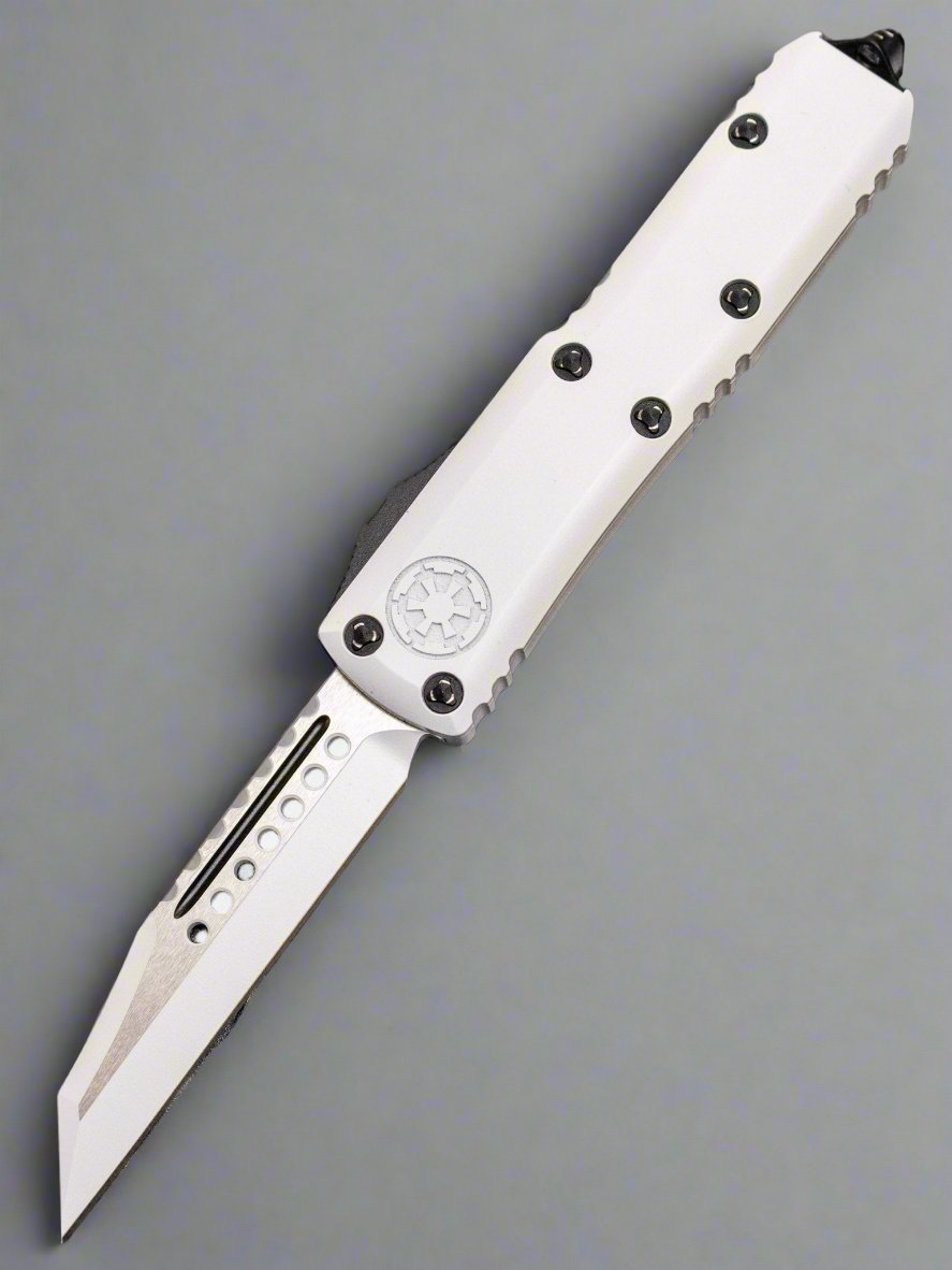 Microtech UTX-85 Storm Trooper Hellhound + Warhound OTF Automatic Knife Set