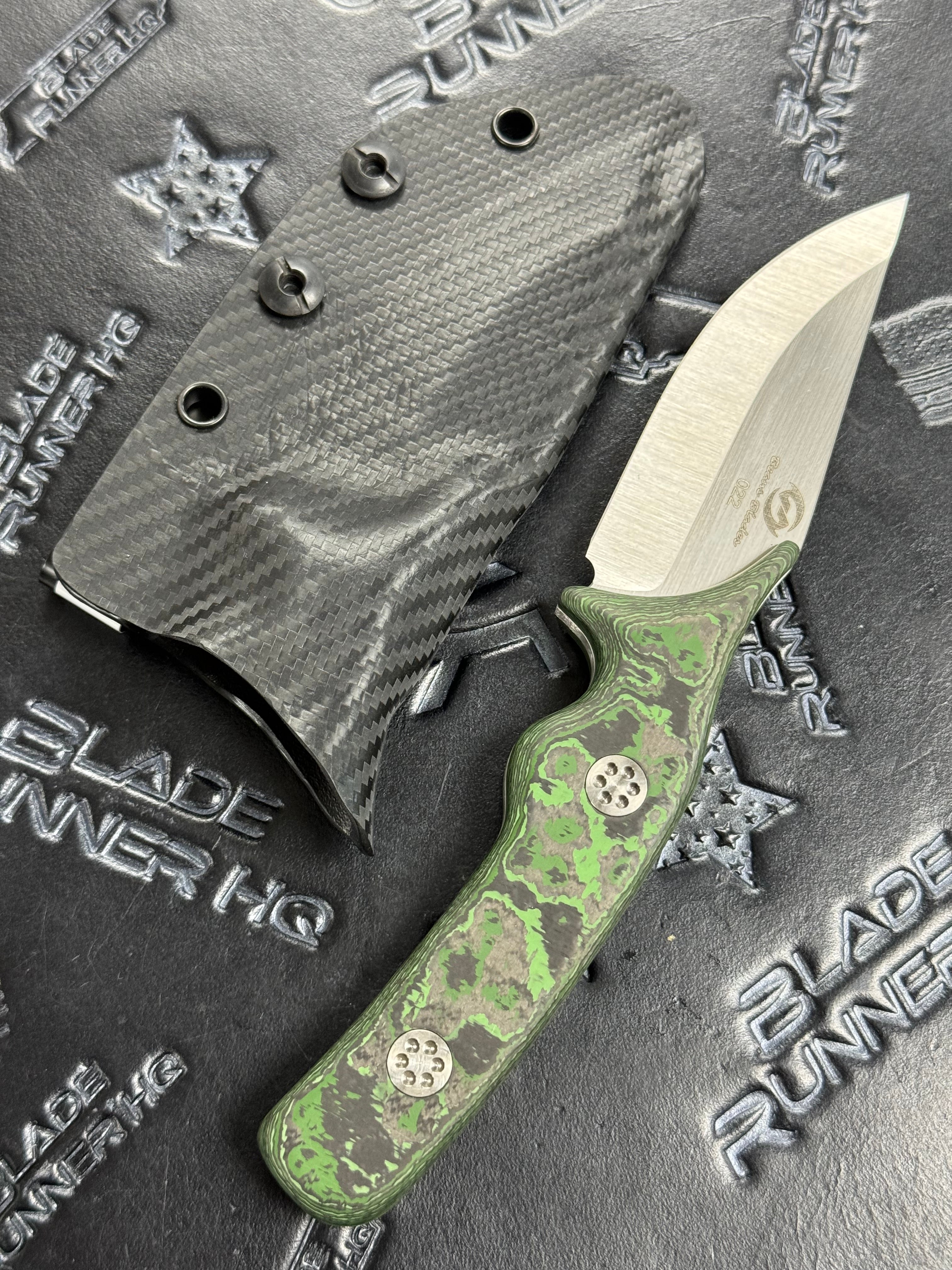 Beans Blades Fixed Javelin M390 Fat Carbon Jungle Wear