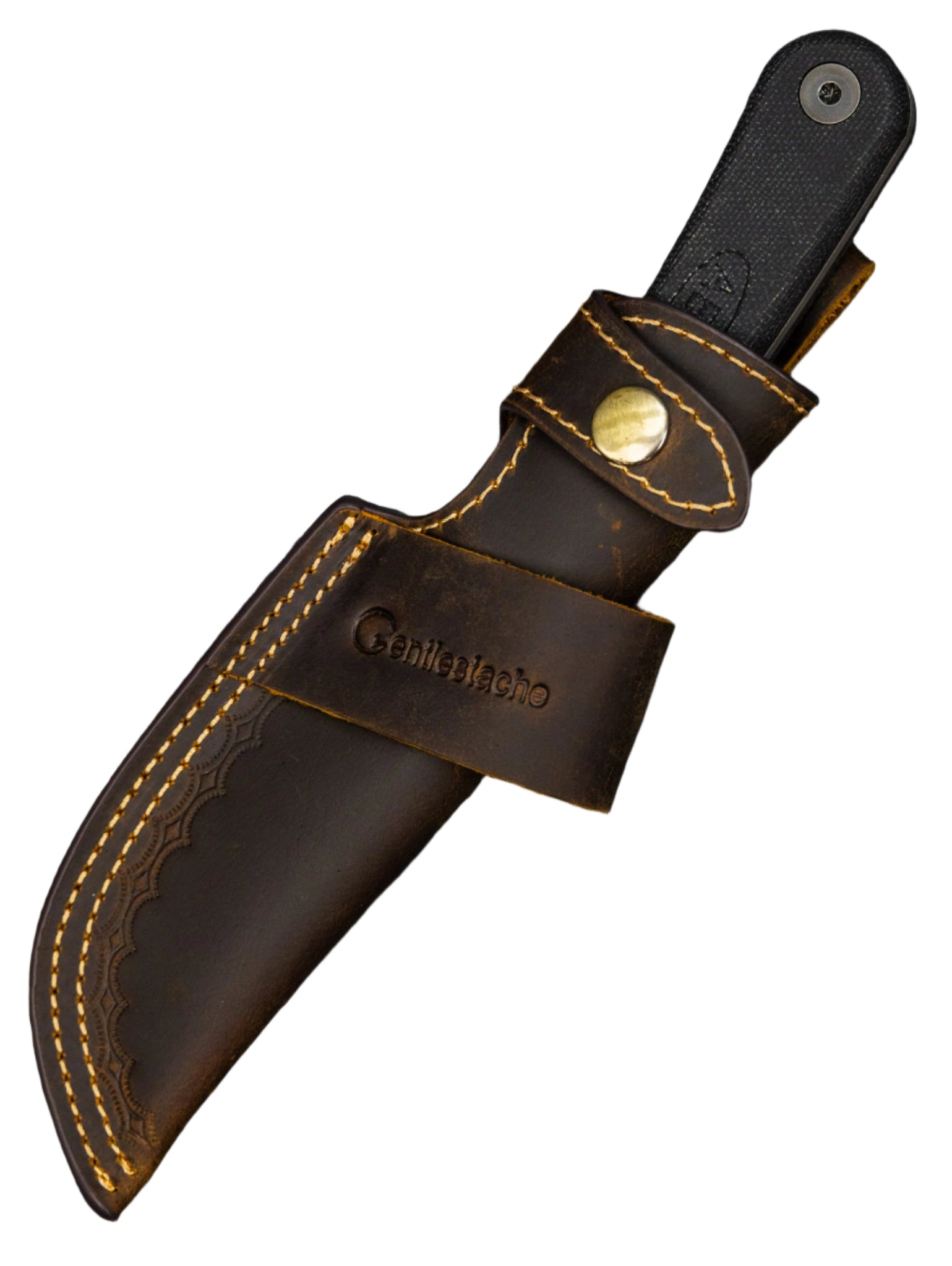 AMERICAN BLADE WORKS FIXED BLADE (BLACK MICARTA)