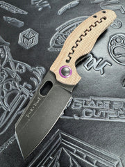 Kizer Mini Sheepdog Micarta Halloween Edition Nitro V Flipper Delete