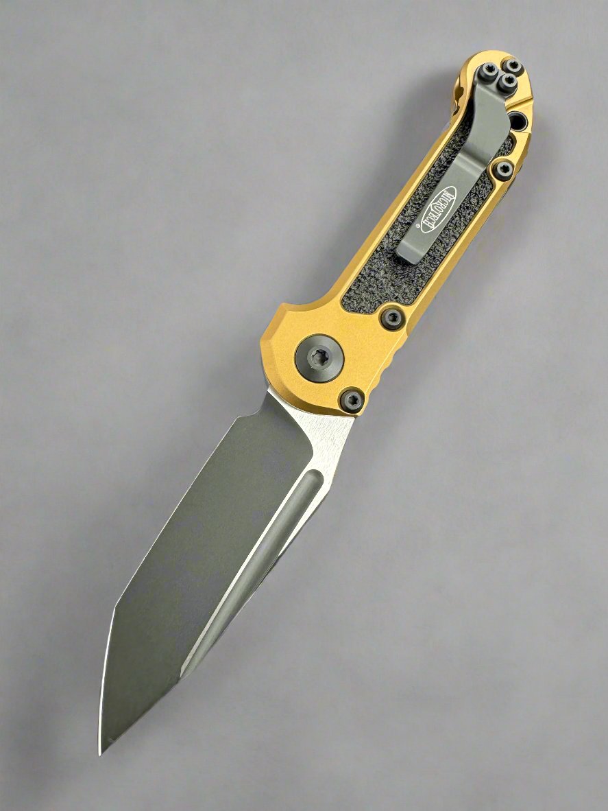 Microtech Knives LUDT Gen III Black Tanto w/ Tan Handle 1136-1 TA