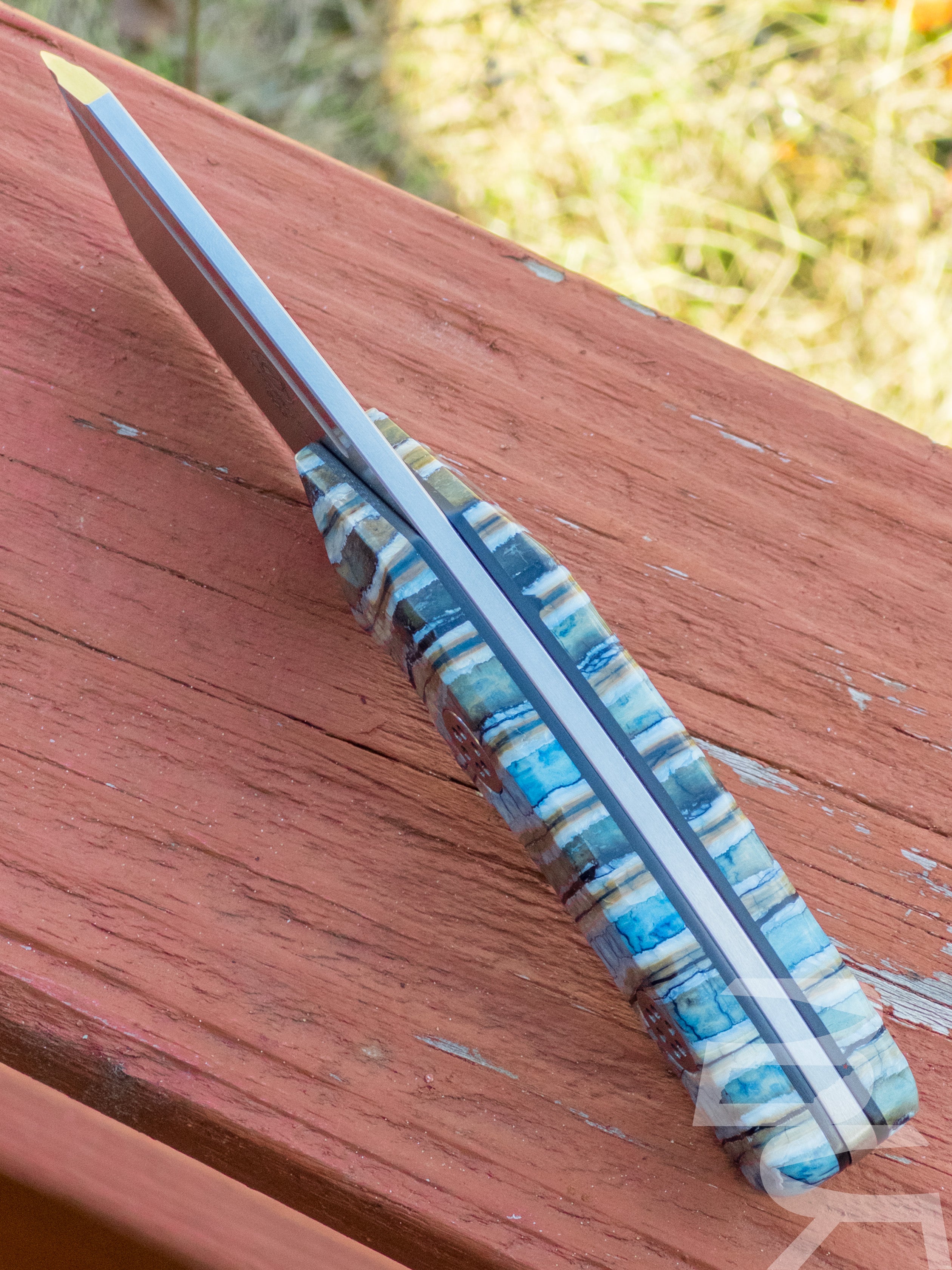 Beans Blades Fixed Mini Warrior M390 Mammoth Molar Handles