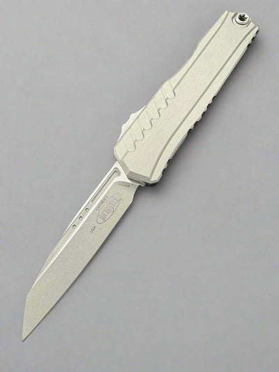 Microtech Cypher II S/E Natural Clear Apocalyptic Standard 1241-10APNC