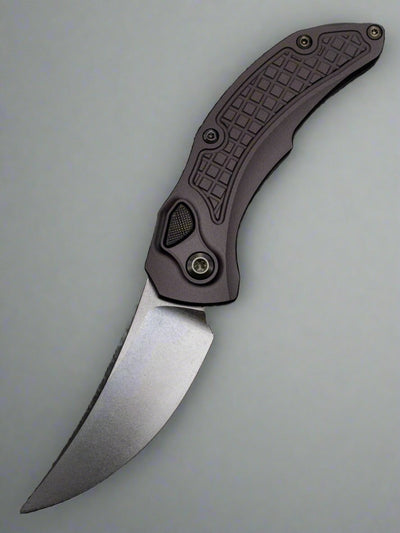 Microtech Knives & Bastinelli Brachial DLC Shadow Signature Series 268A-1DLCTSH