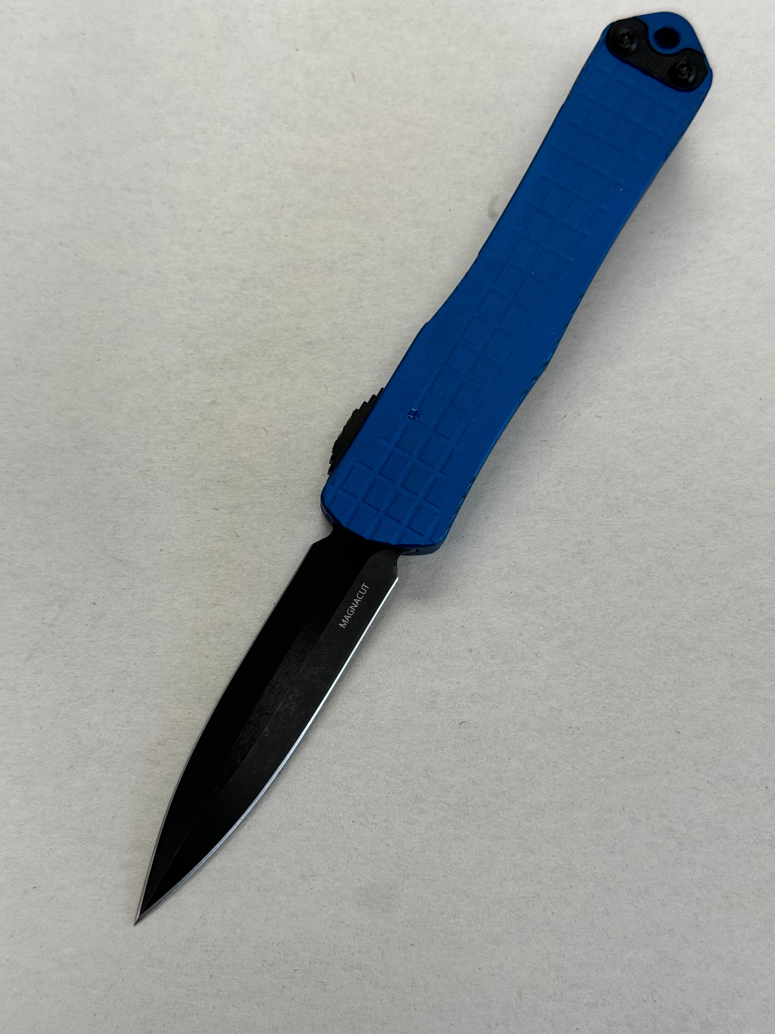 Heretic Knives Manticore S Blue Grenade Frag w/ DLC D/E Magnacut H024F-6A-BLU