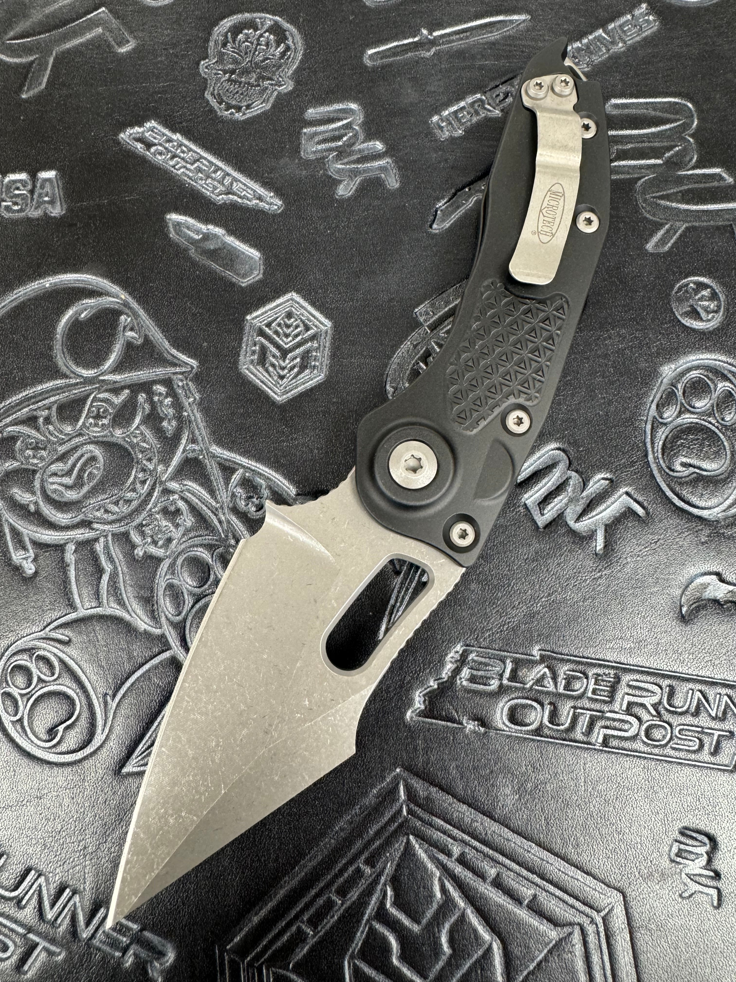 Microtech Borka Stitch Single Edge Apocalyptic Standard 169-10 AP