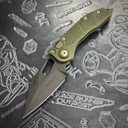 Microtech Stitch Auto - OD Green- DLC standard 169-1 DLCOD