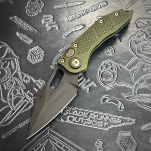 Microtech Stitch Auto - OD Green- DLC standard 169-1 DLCOD