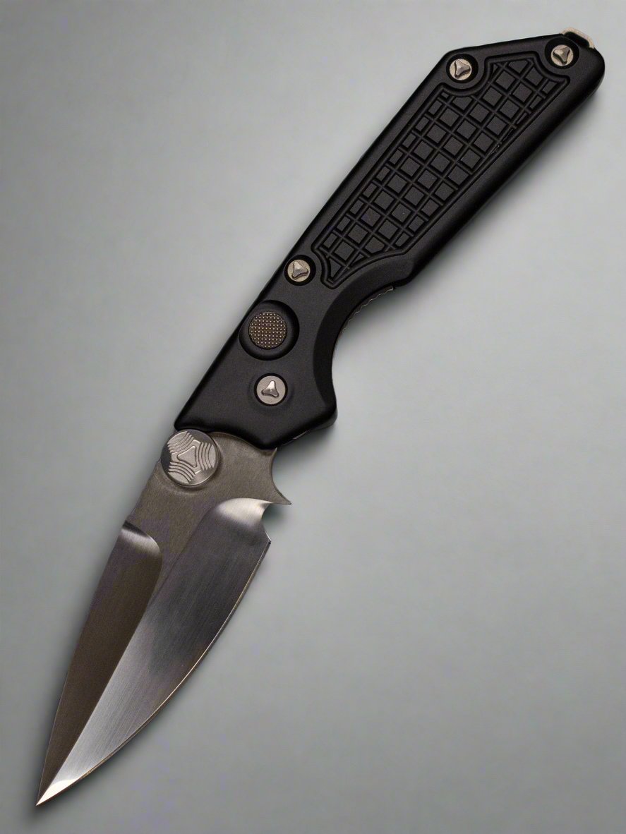Pre Owned Marfione Custom Strider MSG 2 D/A Automatic Knife Hand Rubbed Satin See Pics