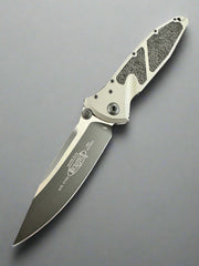 Microtech Socom Elite Manual Single Edge Tactical Standard Natural Clear 160-1 NC