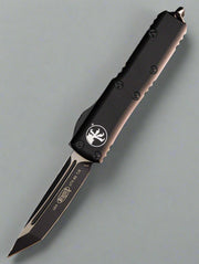Microtech 233-1T UTX-85 T/E - Black Handle - Black Blade