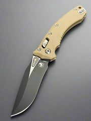 Microtech Amphibian RAM LOK Tan Fluted G-10 & Black M390MK 137RL-1 FLGTTA