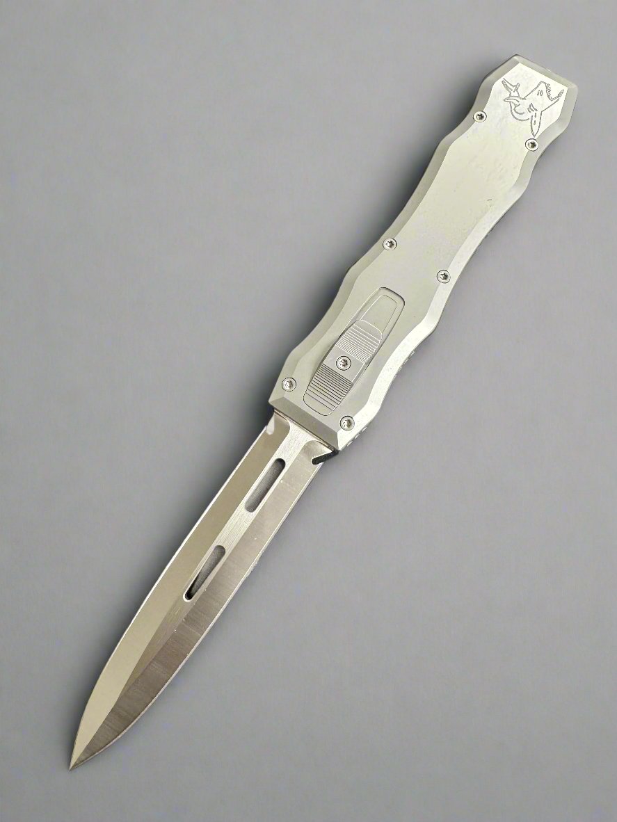 Desert Knife Works Sandshark M390 Double Action Out the Front Automatic Knife New 24 Remake