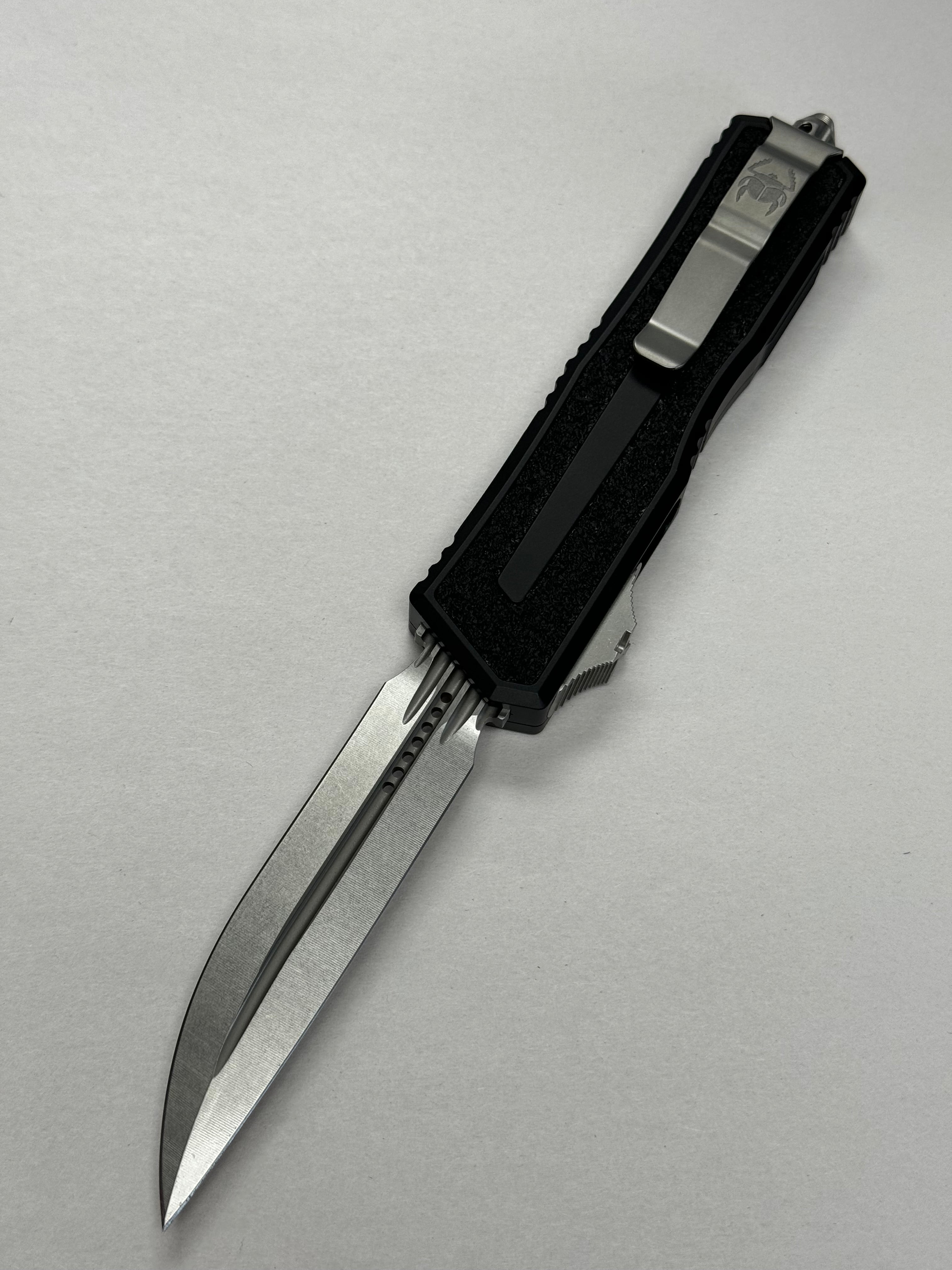 Microtech Scarab 2 Gen 3 - D/E-S Stonewash Standard - Scarab II Gen III - 1180-10