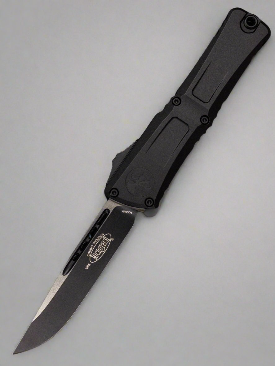 Microtech Combat Troodon Gen III S/E OTF Knife Black (4" Black) 1143-1T