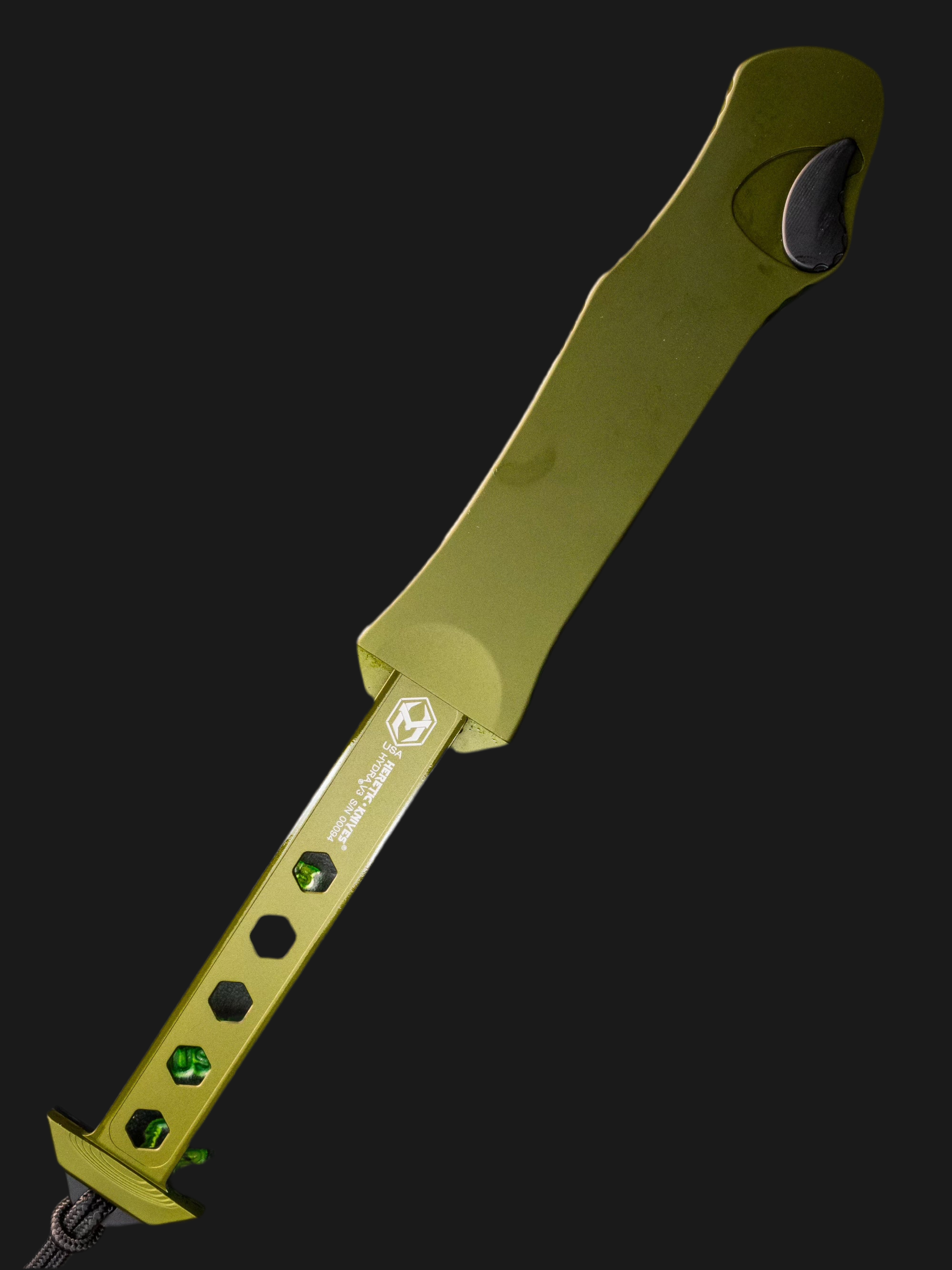 Heretic Hydra - Recurve DLC  Magnacut - OD Green Aluminum - H008-6A-GRN