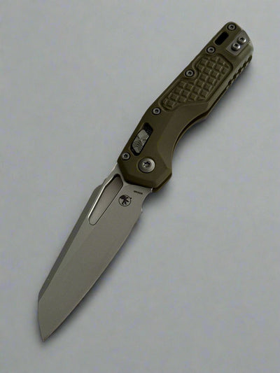 Microtech Knives MSI Lawnman RAM LOK Frag OD Green G-10 & M390MK 210-10 FRGTODLM