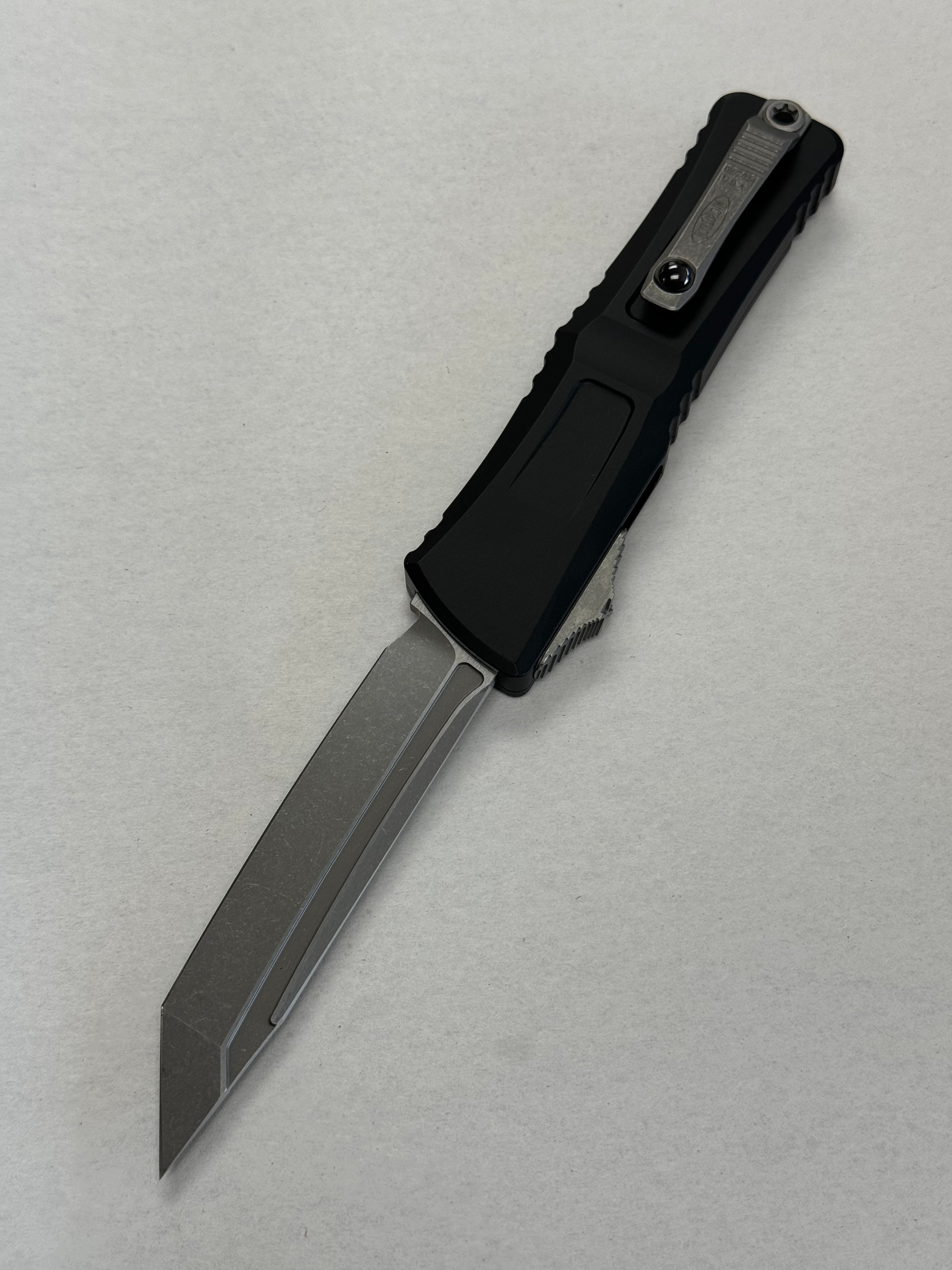 Microtech Knives Combat Troodon Gen III Apocalyptic Tanto w/ Black Handle 1144-10 AP