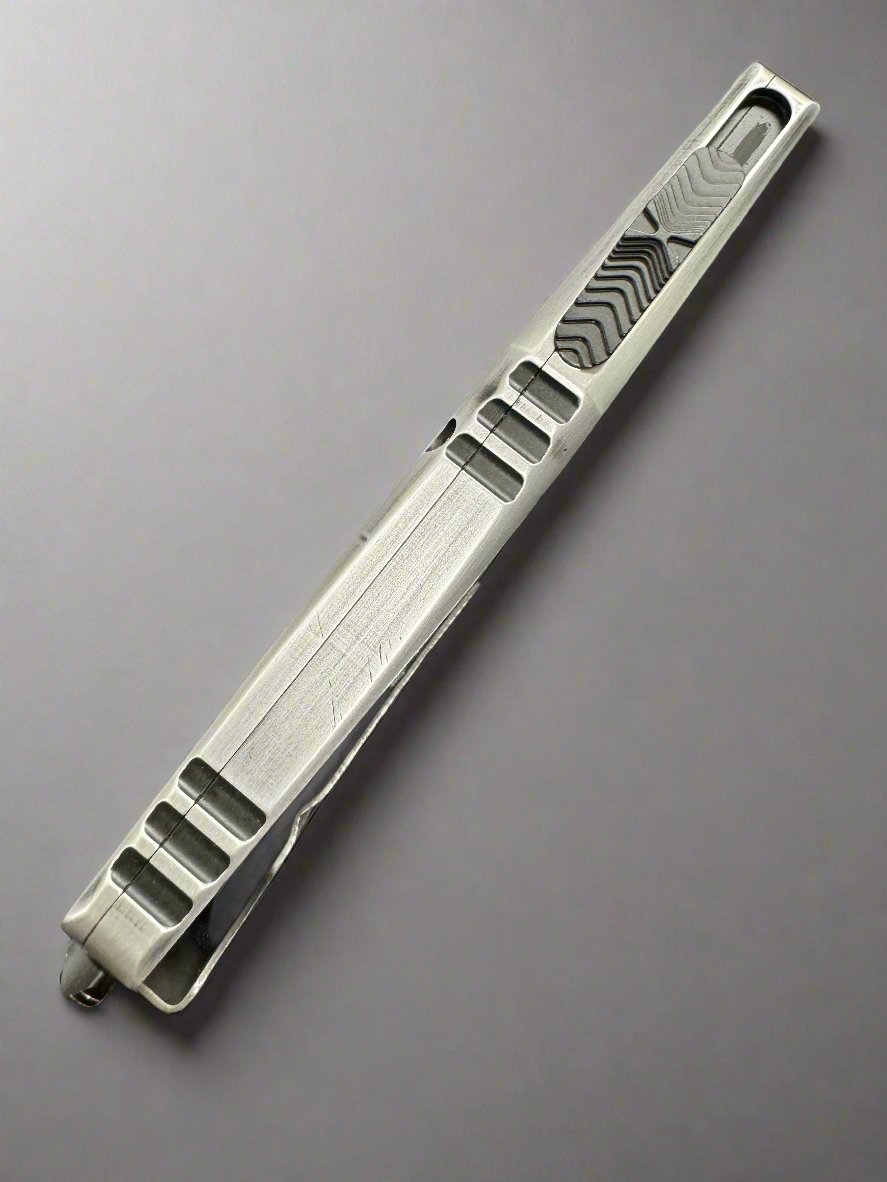 Pre Owned VGC Microtech Combat Troodon D/E Beskar Standard Lasered Limited Edition 142-1 MD