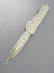 Microtech Cypher II D/E Natural Clear Apocalyptic Standard 1242-10 APNC