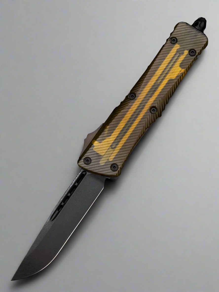 Microtech 143-1DLCTULS Combat Troodon S/E - Ultem - DLC Blade