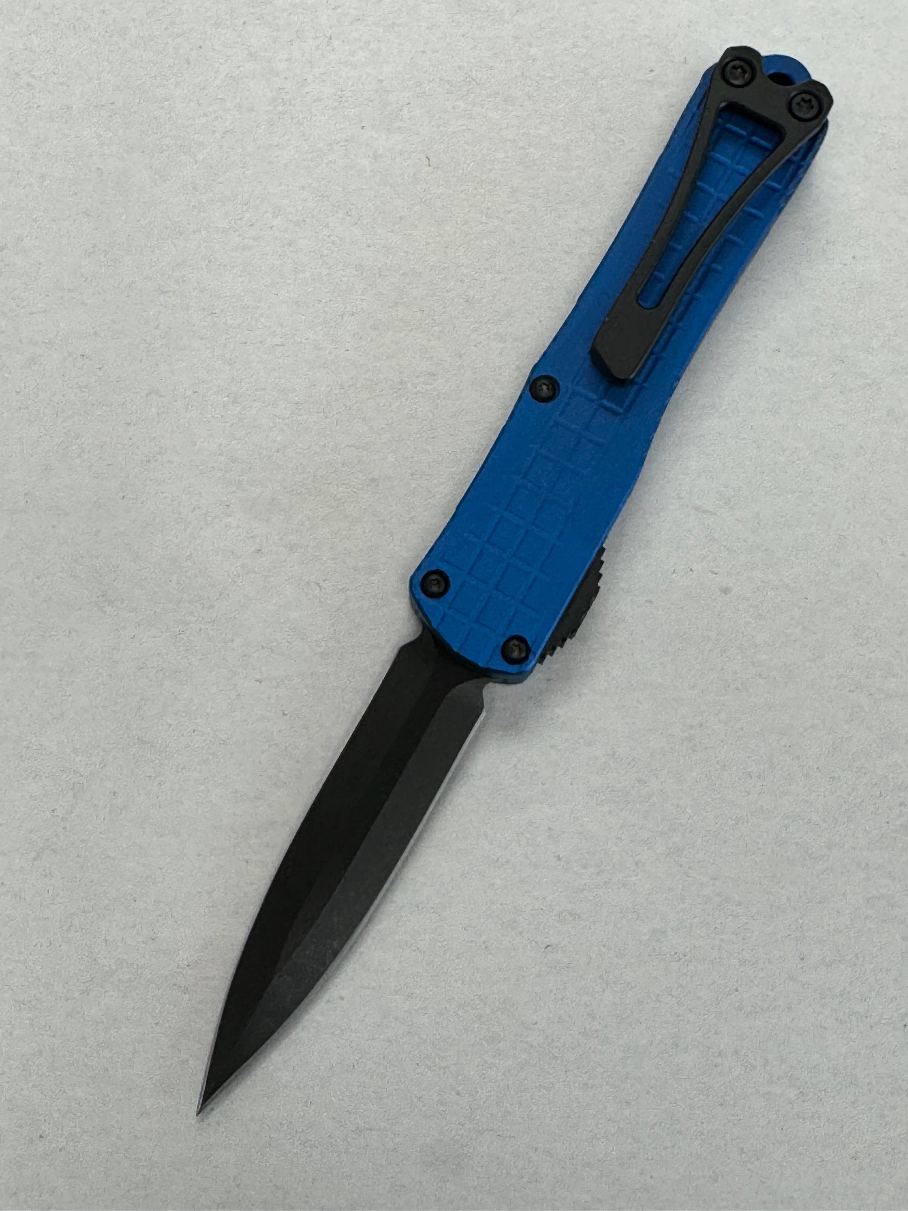 Heretic Knives Manticore S Blue Grenade Frag w/ DLC D/E Magnacut H024F-6A-BLU