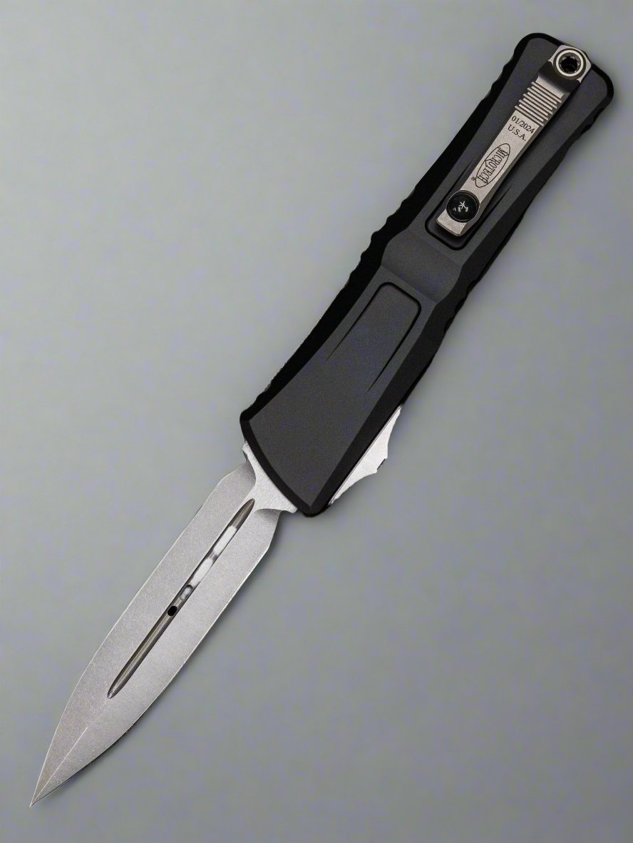 Microtech 1142-10 - Combat Troodon LT D/E Stonewash Standard